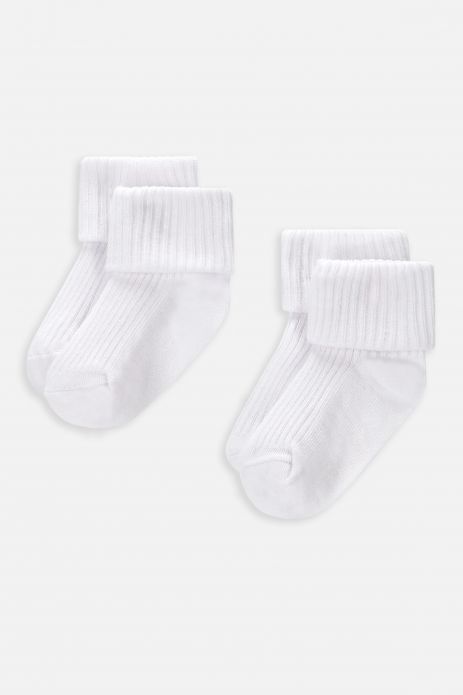 Ponožky biele 2 pack