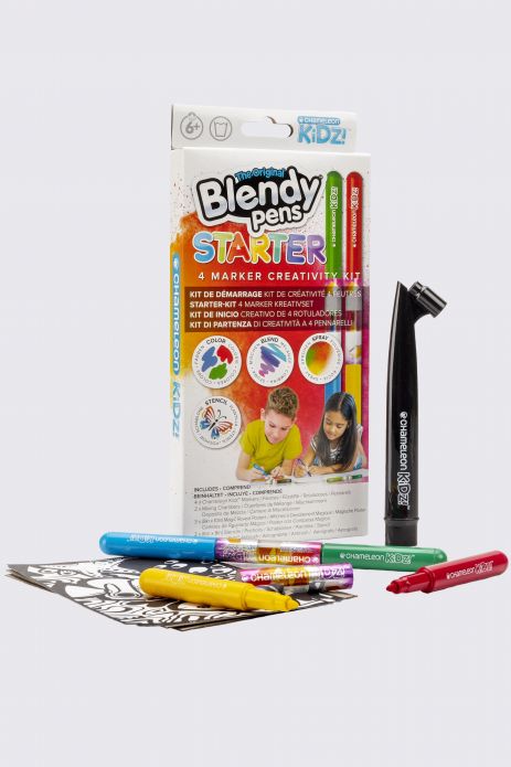 Blendy Pens - sada 4 kreatívnych fixiek s príslušenstvom
