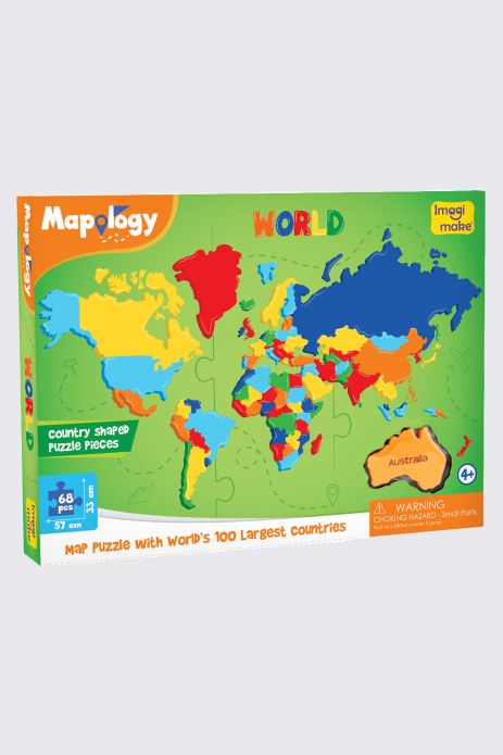 Skladačka Mapology - mapa sveta 2