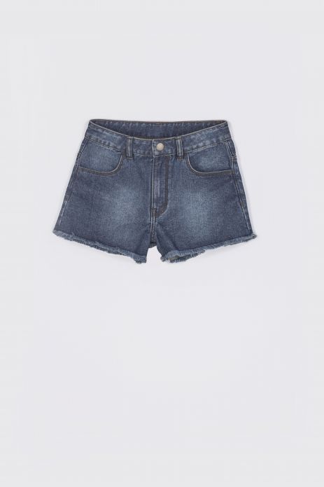 Krátke nohavice džínsové modrée 2