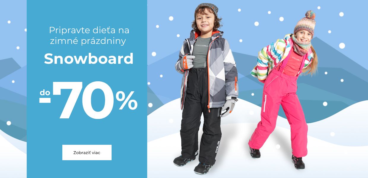 Snowboard do -70%